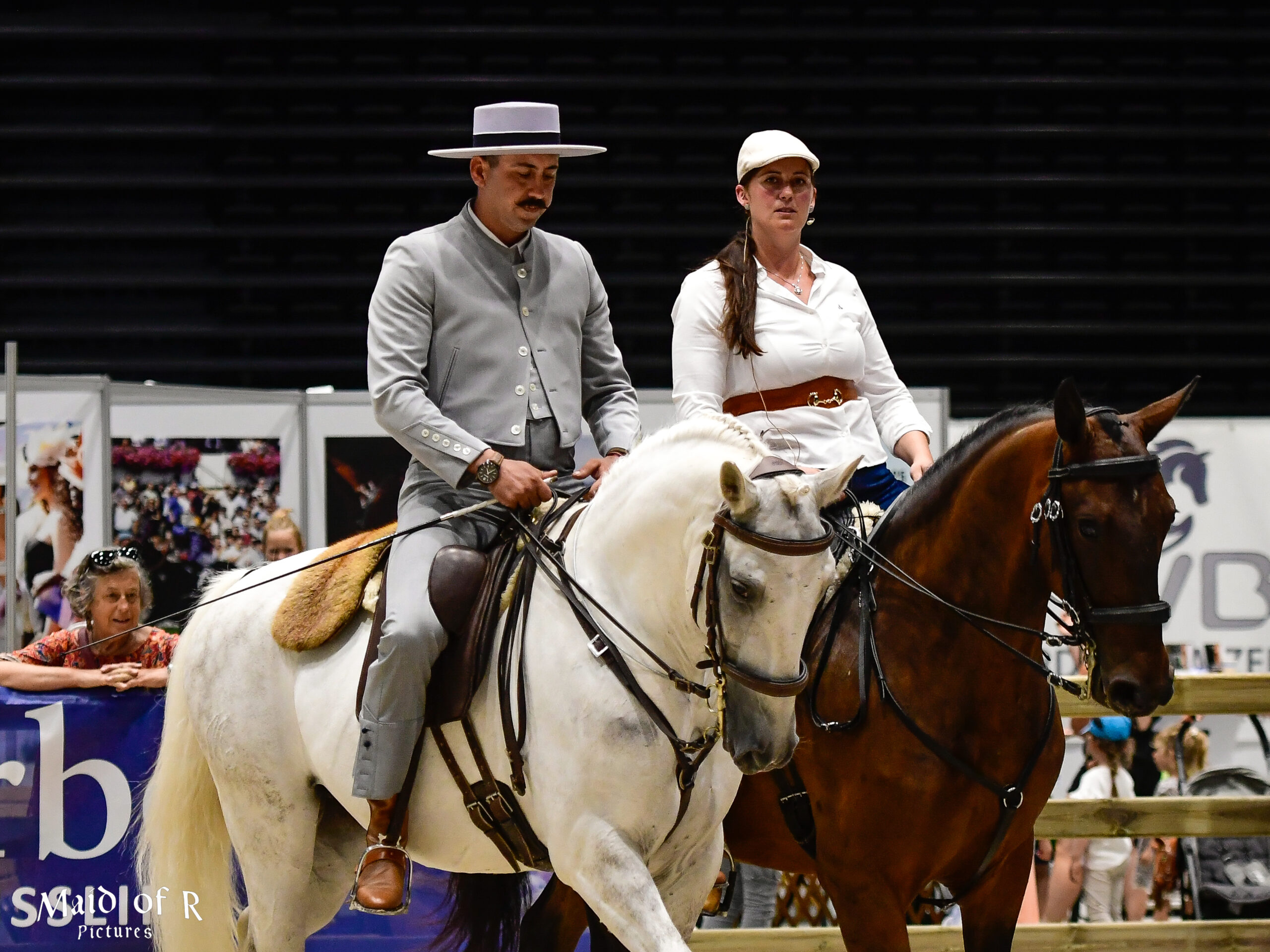 Miguel Carrapico und Vanessa Bartolotto auf Pferde